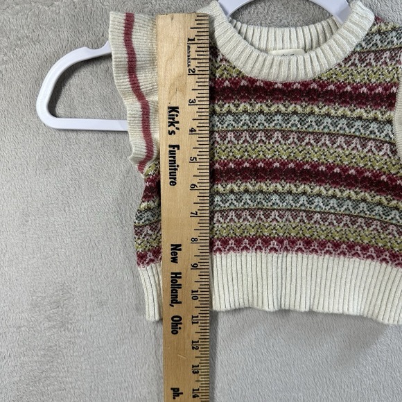Matilda Jane MJC Heart to Heart Stardust Striped Sweater Vest Toddler Size 2 - Picture 4 of 7